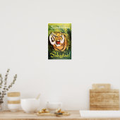 Sunderban Nationalpark Pakistan Jahrgang Reise Poster (Küche)