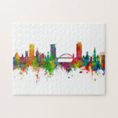 Sunderland England Skyline Puzzle (Horizontal)