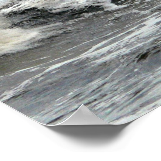 Sunderland - Roker Pier & Lighthouse Poster (Ecke)