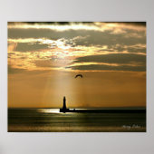 Sunderland - Roker Pier & Lighthouse Poster (Vorne)