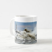 Sunderland - Roker Pier u. Leuchtturm Kaffeetasse (Vorderseite Links)