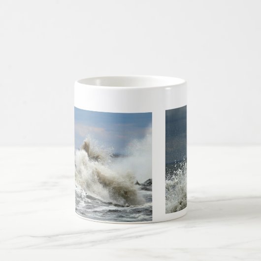 Sunderland - Roker Pier u. Leuchtturm Kaffeetasse (Mittel)