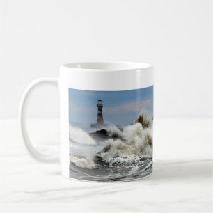 Sunderland - Roker Pier u. Leuchtturm Kaffeetasse