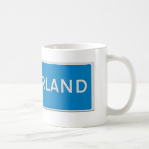 Sunderland Verkehrsschild Kaffeetasse
