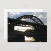 Sunderland Wearmouth Bridge Postcard Postkarte (Vorne/Hinten)