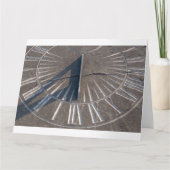 Sundial on Stone Karte (Vorderseite)