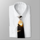 Sundial Sunset Neck Tie Krawatte (Gebunden)