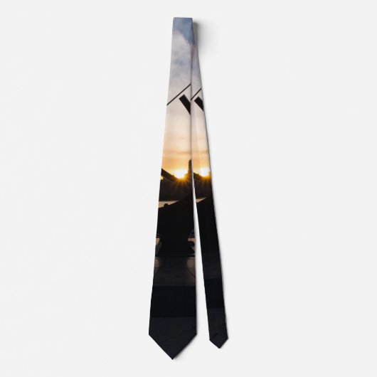 Sundial Sunset Neck Tie Krawatte (Vorderseite)