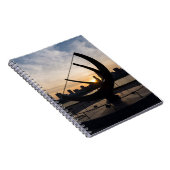 Sundial Sunset Notizblock (Rechte Seite)