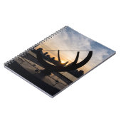 Sundial Sunset Notizblock (Linke Seite)