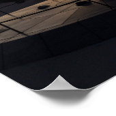 Sundial Sunset Poster (Ecke)