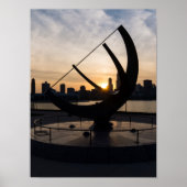 Sundial Sunset Poster (Vorne)