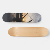 Sundial Sunset Skateboard (Horizontal)