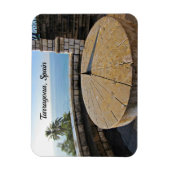 Sundial, Tarragona, Spanien Magnet (Vertikal)