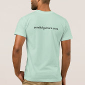 Sundlof Gitarren-Logo-T-Shirt T-Shirt (Rückseite)