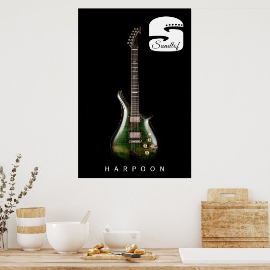 Sundlof Harpoon Poster 24 x 36 (Küche)