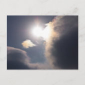 Sundog Rainbow Cloud Burst Apparel and Gifts Postkarte (Vorderseite)