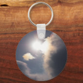 Sundog Rainbow Cloud Burst Apparel and Gifts Schlüsselanhänger (Vorderseite)