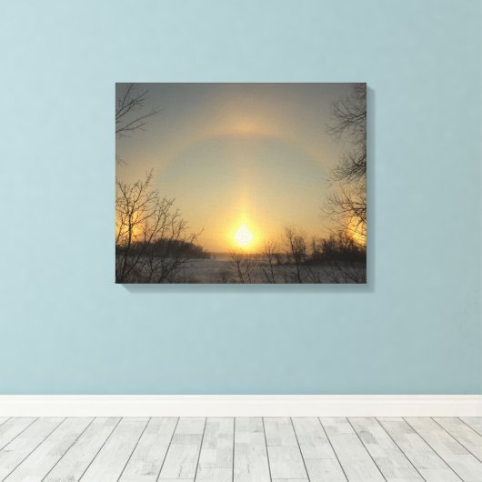 Sundogs Leinwand (Insitu (Holzboden))