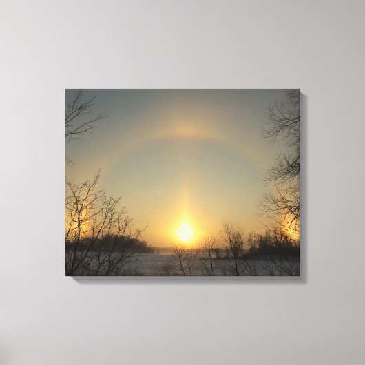 Sundogs Leinwand (Vorderseite)