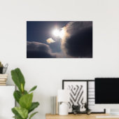 Sundogs - Regenbogenwolken Hot Springs Nationalpar Poster (Heimbüro)