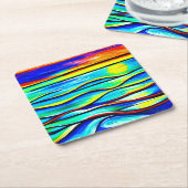 Sundown auf Sea Art Paper Untersetzer (angewinkelt)