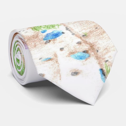 "Sundown Boulevard" Krawatte (Gerollt)