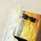 Sundown mermaid strandtuch (Beispiel)