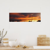 Sundown Poster (Küche)