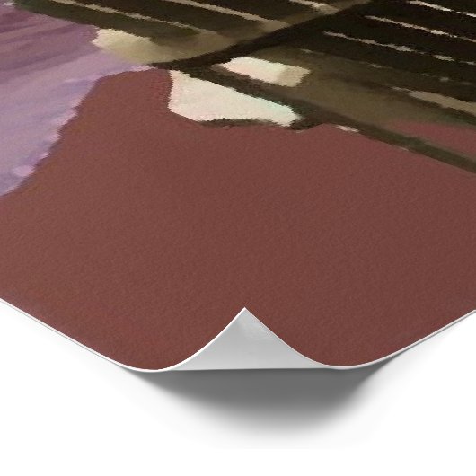 Sundown Print Poster (Ecke)