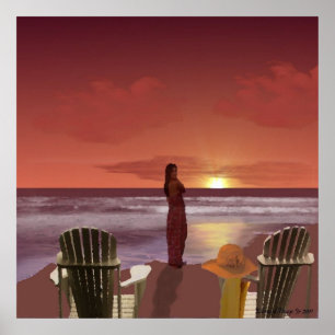 Sundown Print Poster