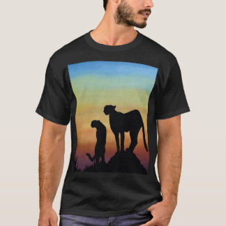 SundownArt-Leinwand-Malerei T-Shirt