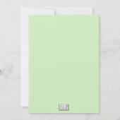 Sundowner Blue Tahoe Cocktail Party Einladung (Rückseite)