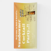 Sundowner Tequila Cocktail Party Banner (Vertikal)