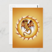 Sundragon Postkarte (Vorne/Hinten)
