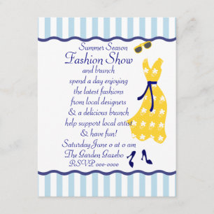 Sundress Fashion Show Einladung