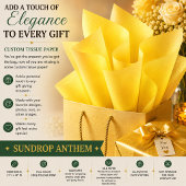 Sundrop Anthem Seidenpapier