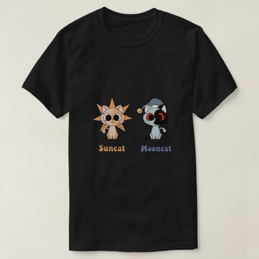 Sundrop und Moondrop als Fnaf Security brechen Kat T-Shirt (Design vorne)