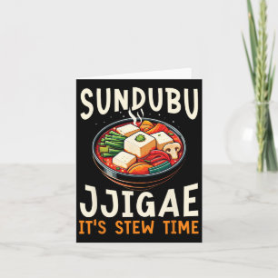 Sundubu Jjigae Asian Food Feinschmecker Koreanisch Karte
