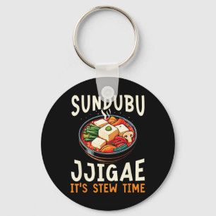 Sundubu Jjigae Asiatisches Essen Foodie Koreanisch Schlüsselanhänger