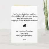 SunFire Karte (Rückseite)