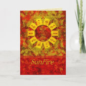 SunFire Karte (Vorderseite)