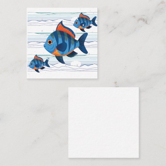 Sunfisch Treuekarte (Vorne/Hinten)