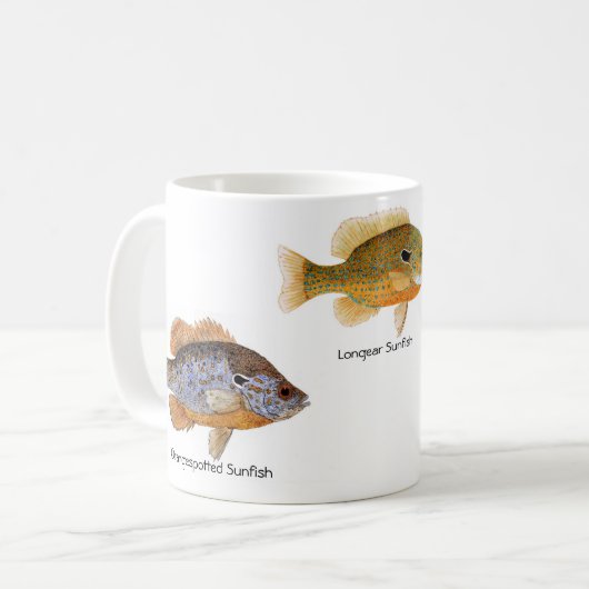 Sunfish 3 auf einer Tasse (Vorderseite Links)