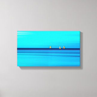 Sunfish Segelboote Leinwanddruck