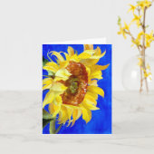 Sunflowepic0001 Karte (Gelbe Blume)