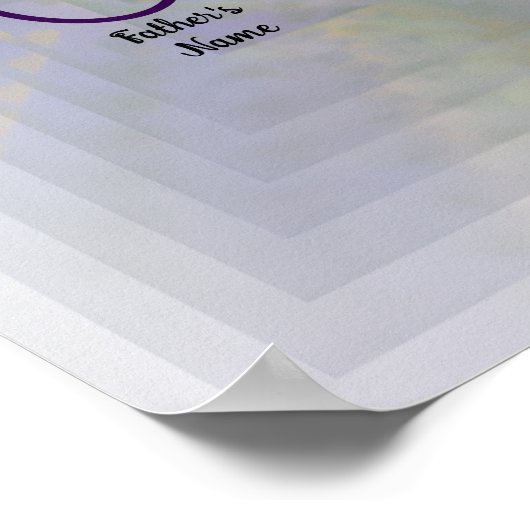 Sunflower 3D Design Grosses Oval Ancestor Fotos Poster (Ecke)