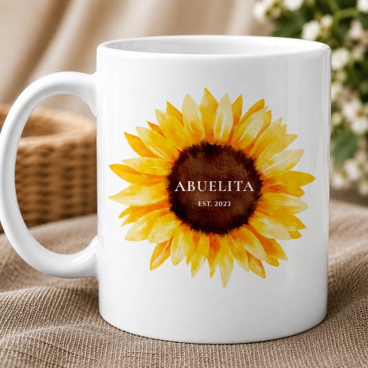 Sunflower Abuelita Kaffeetasse