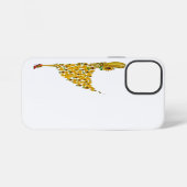 sunflower and girl iPhone hülle (Rückseite (Horizontal))