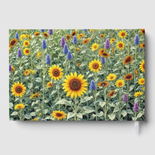 Sunflower and Wildflower Field Memorial Service Gästebuch (Rückseite)